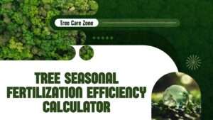 Tree Seasonal Fertilization Efficiency Calculator