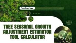 Tree Seasonal Growth Adjustment Estimator Tool Calculator
