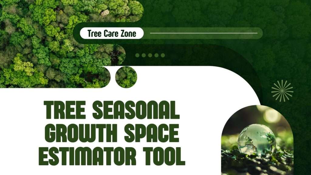 Tree Seasonal Growth Space Estimator Tool