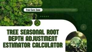 Tree Seasonal Root Depth Adjustment Estimator Calculator