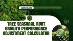 Tree Seasonal Root Growth Performance Adjustment Calculator