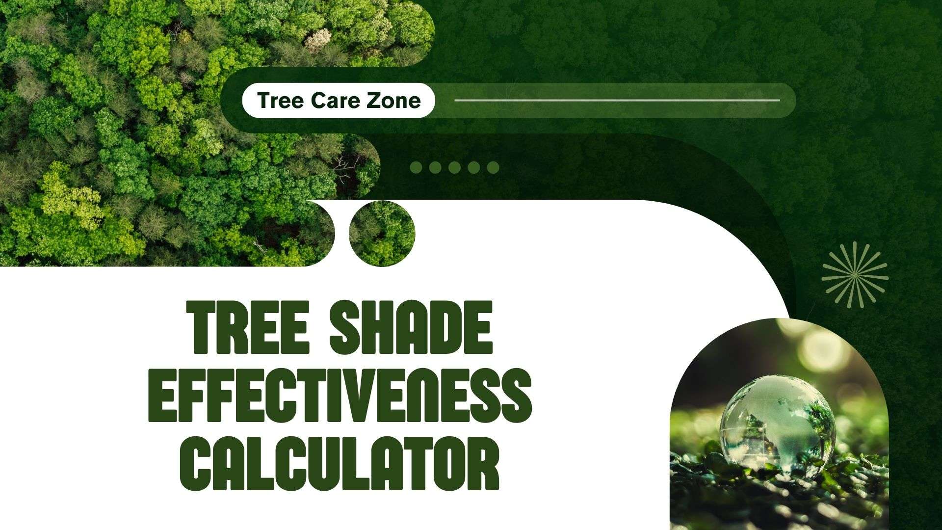 Tree Shade Effectiveness Calculator for Shade Trees