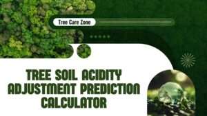 Optimize soil pH with the Tree Soil Acidity Adjustment Prediction Calculator. Input tree details for precise amendment tips!