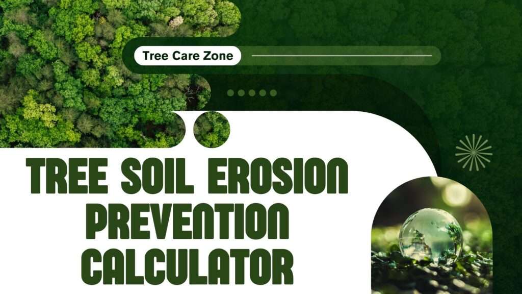 Tree Soil Erosion Prevention Calculator