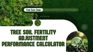 Tree Soil Fertility Adjustment Performance Calculator