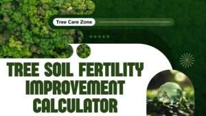 Tree Soil Fertility Improvement Calculator
