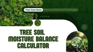 Tree Soil Moisture Balance Calculator