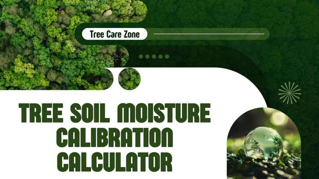 Tree Soil Moisture Calibration Calculator