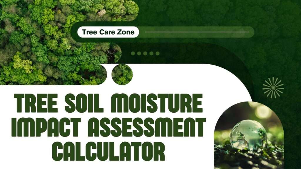 Tree Soil Moisture Impact Assessment Calculator