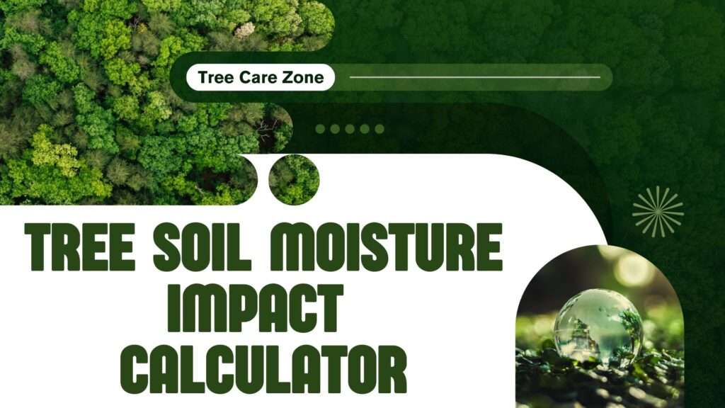 Tree Soil Moisture Impact Calculator