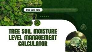 Use the Tree Soil Moisture Level Management Calculator to optimize tree health with ideal soil moisture levels.
