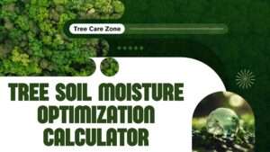 Tree Soil Moisture Optimization Calculator