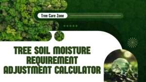 Use the Tree Soil Moisture Requirement Adjustment Calculator to tailor soil moisture for optimal tree health and growth.