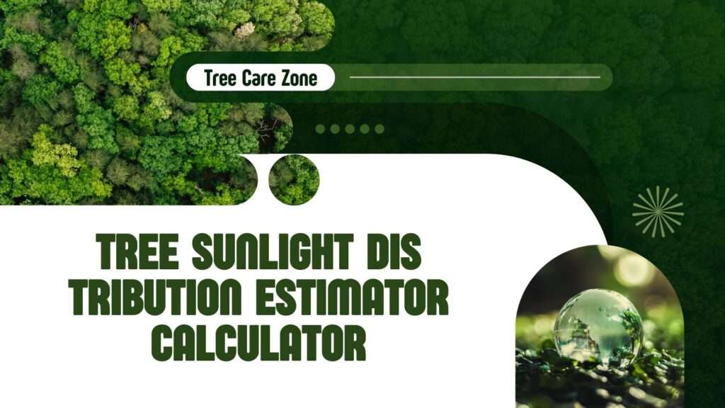 Tree Sunlight Distribution Estimator Calculator