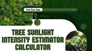 Tree Sunlight Intensity Estimator Calculator