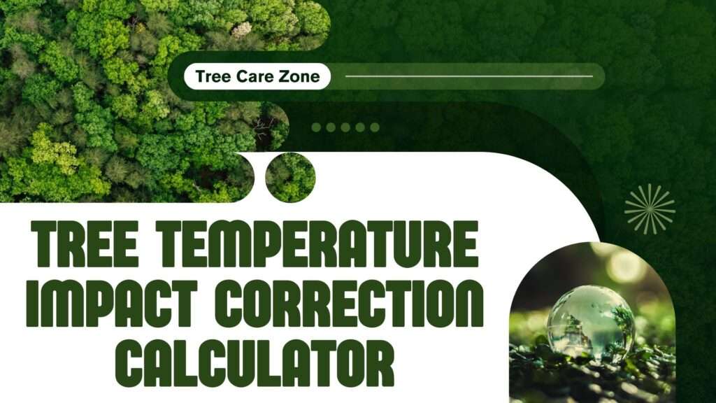 Tree Temperature Impact Correction Calculator