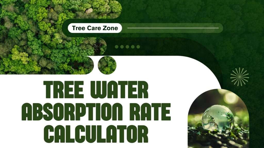 Tree Water Absorption Rate Calculator
