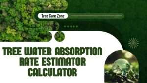 Tree Water Absorption Rate Estimator Calculator
