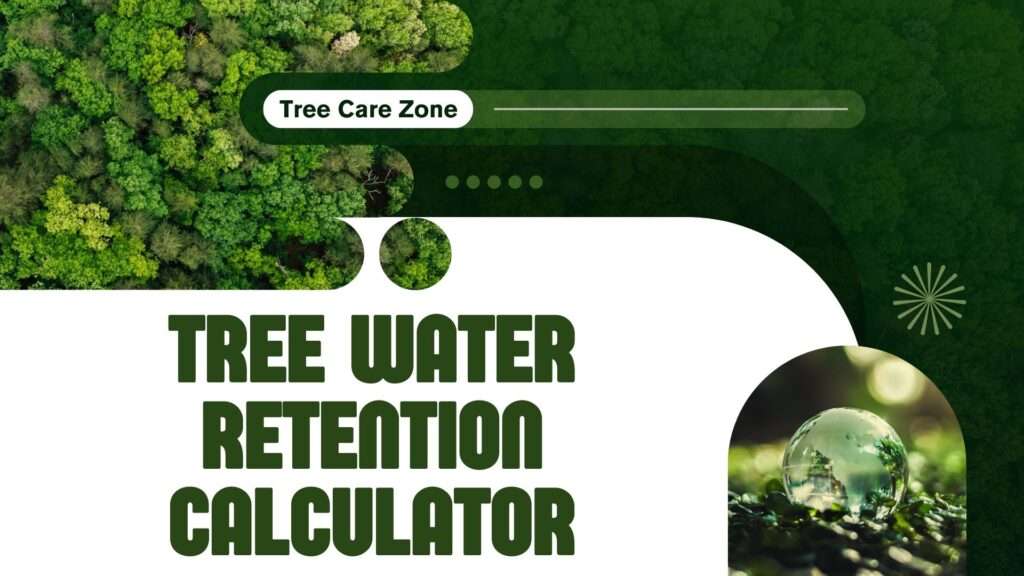 Tree Water Retention Calculator