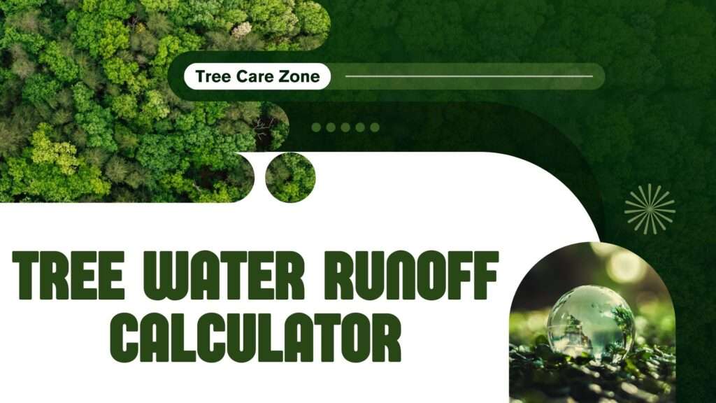 Tree Water Runoff Calculator