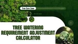 Tree Watering Requirement Adjustment Calculator