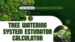 Tree Watering System Estimator Calculator