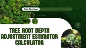 Tree Root Depth Adjustment Estimator Calculator