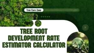 Tree Root Development Rate Estimator Calculator