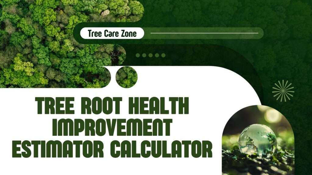 Tree Root Health Improvement Estimator Calculator