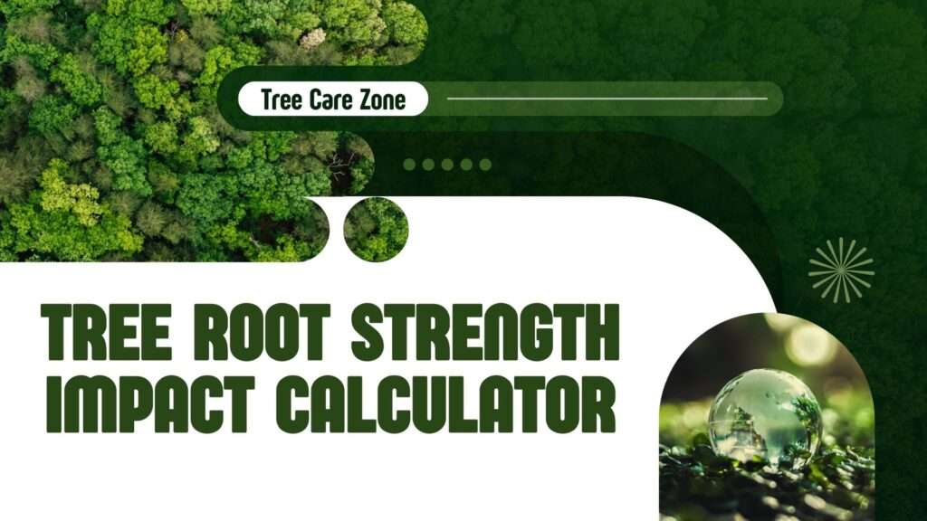 Tree Root Strength Impact Calculator
