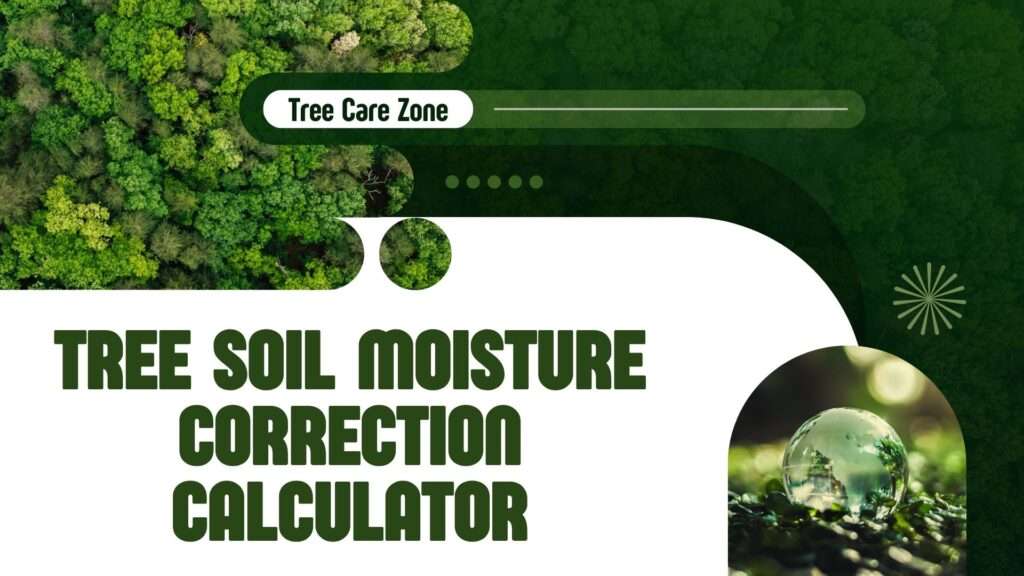 Tree Soil Moisture Correction Calculator