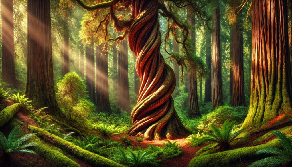 curly tree