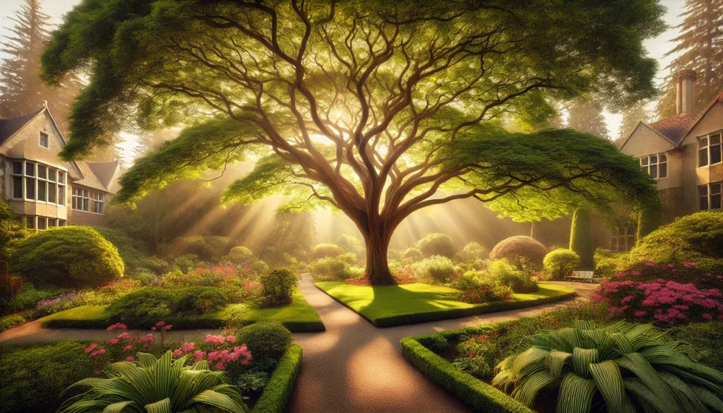 green tree