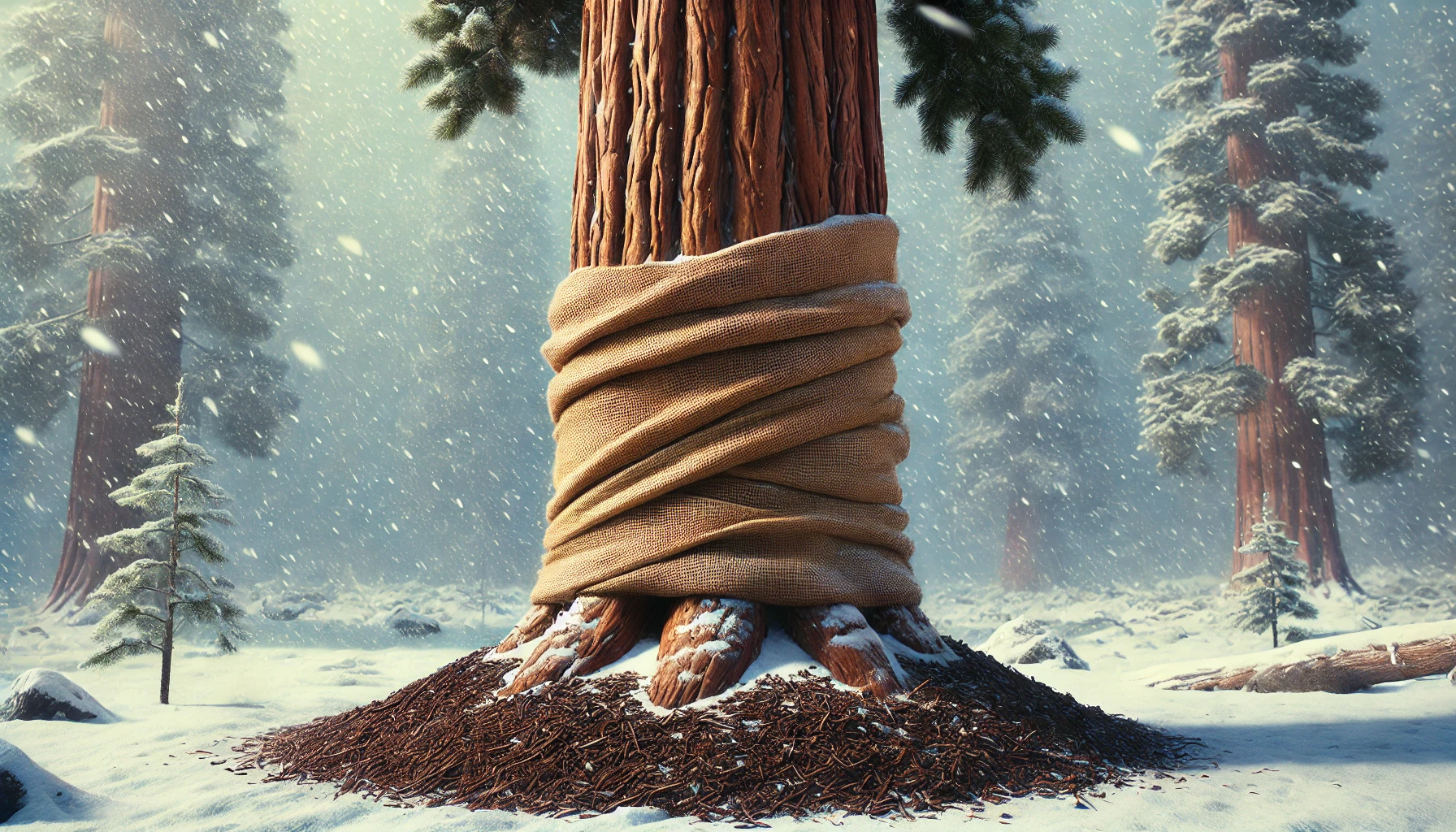 cover the tree