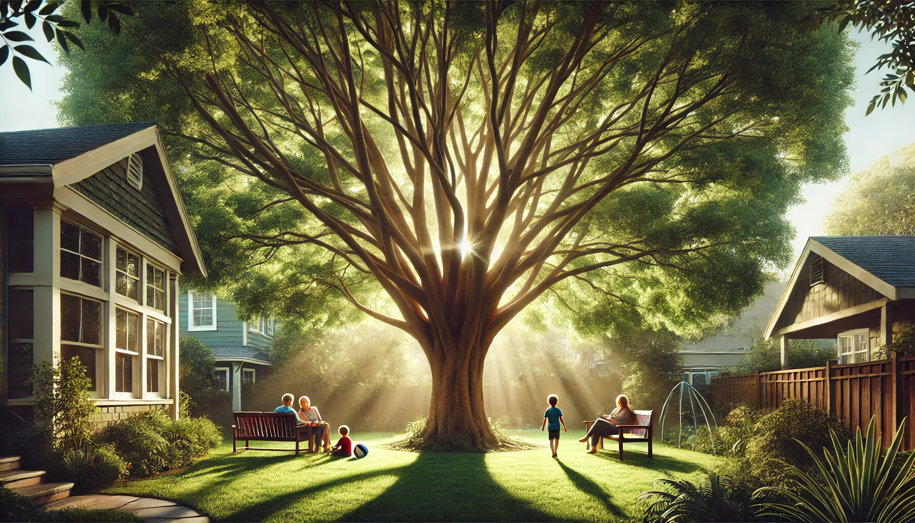 green tree