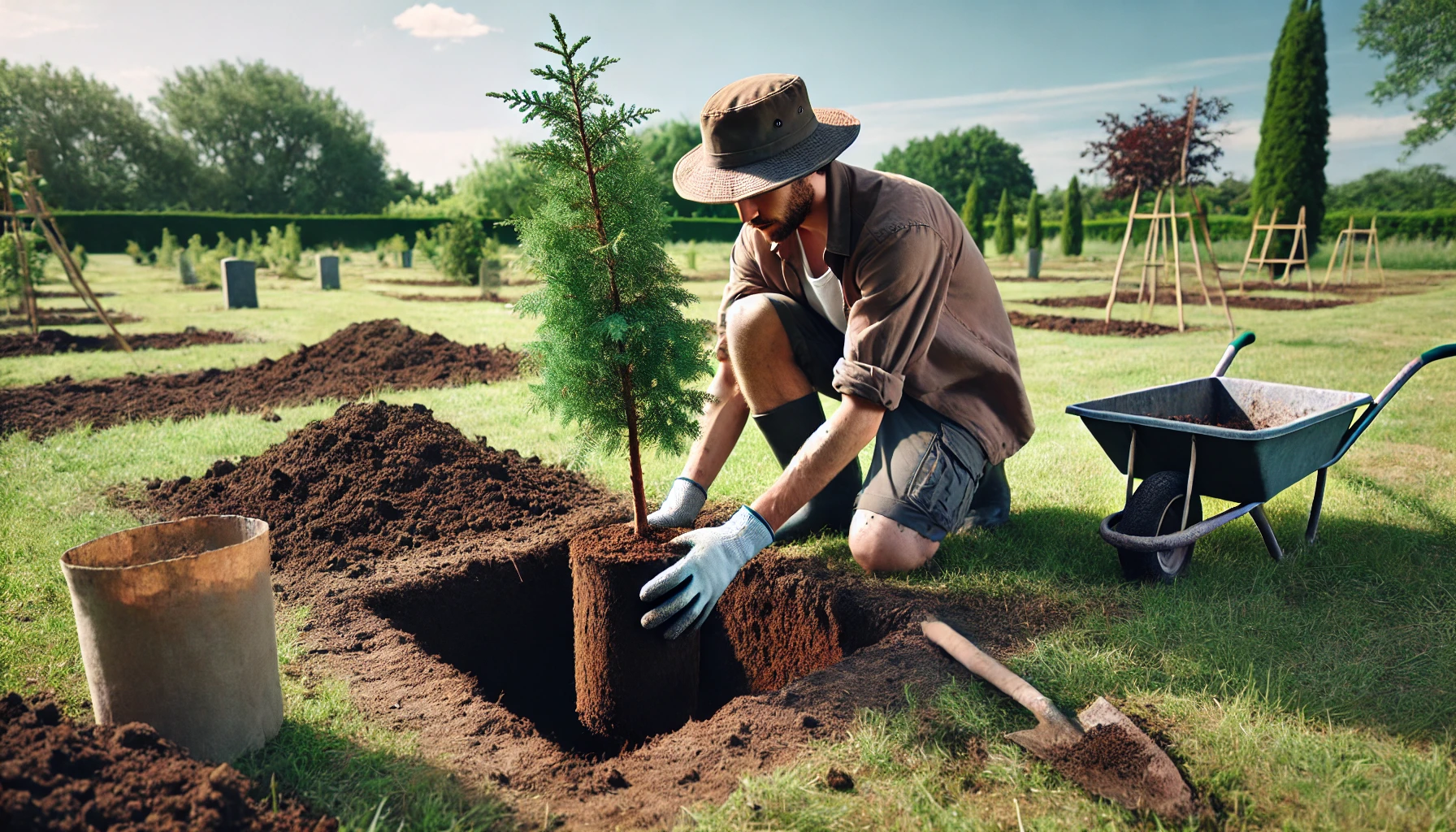 planting tree