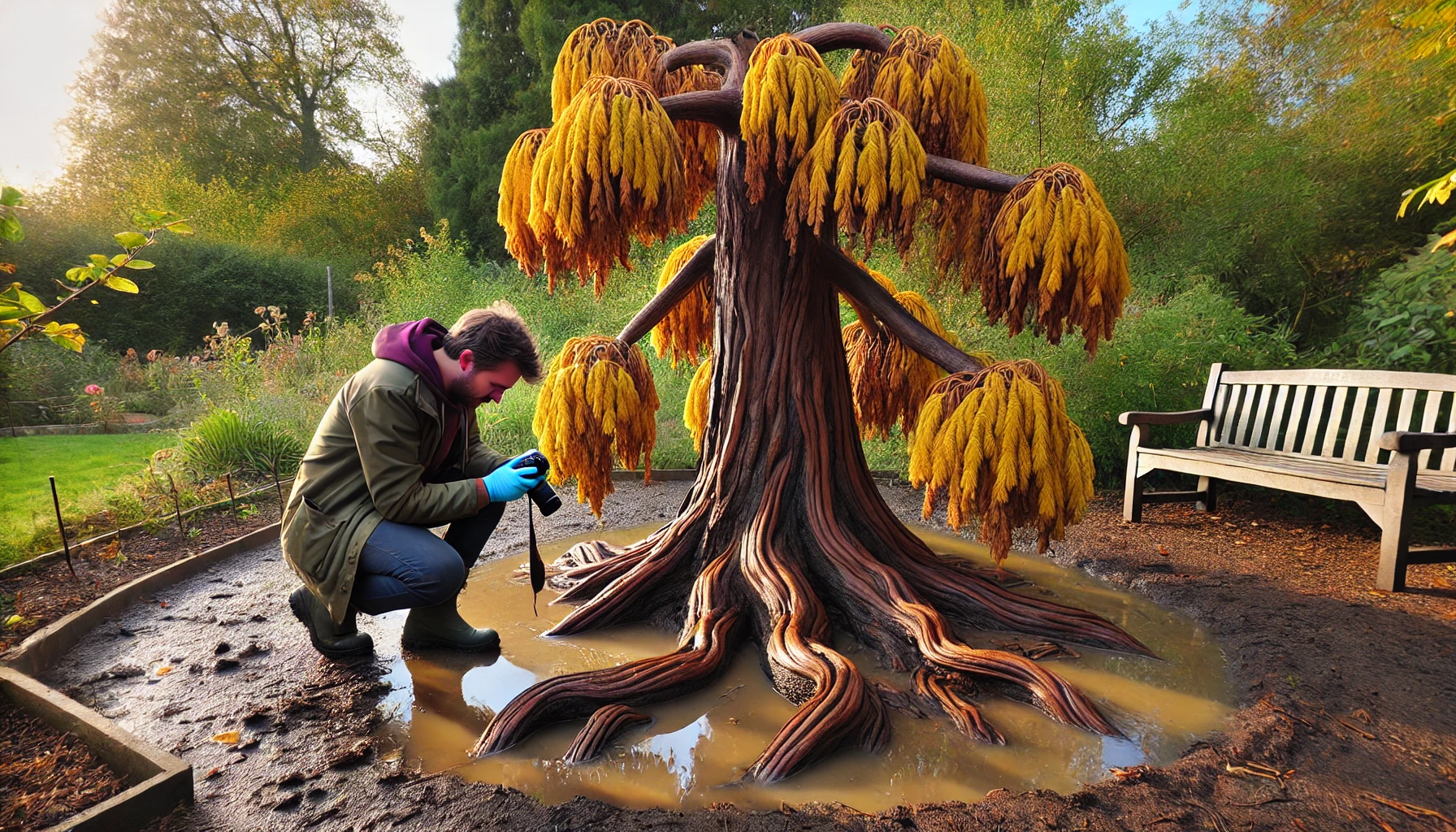 yeallow tree