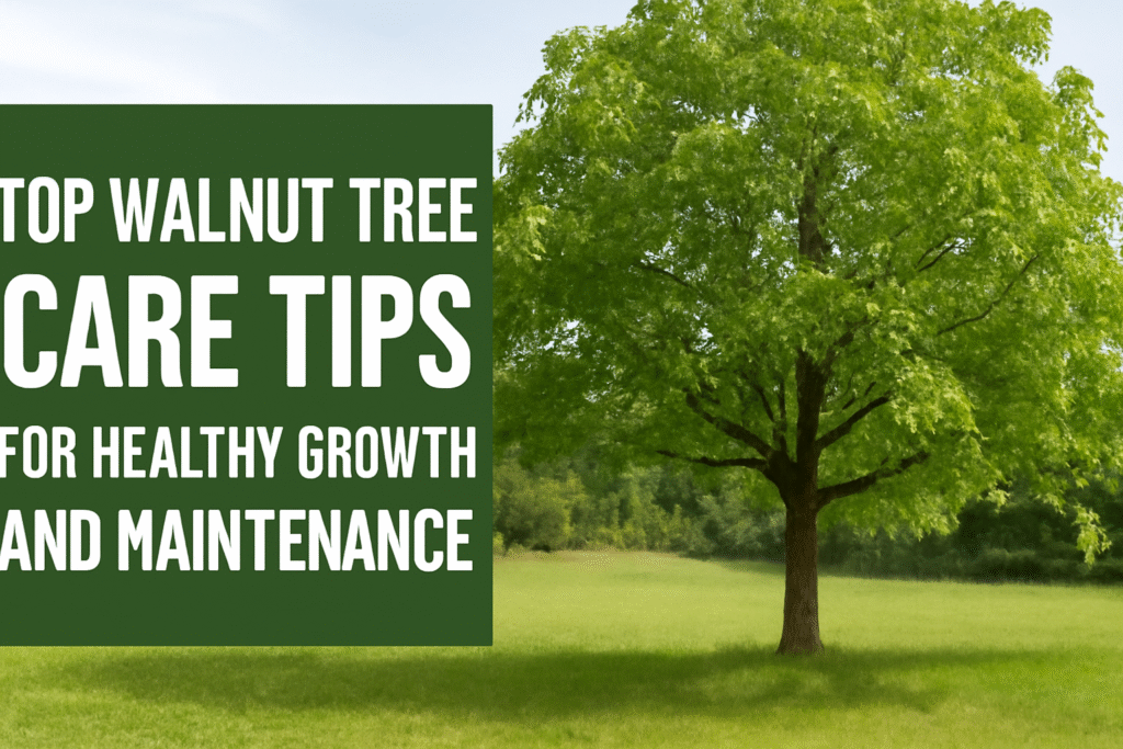Walnut Tree Care Tips