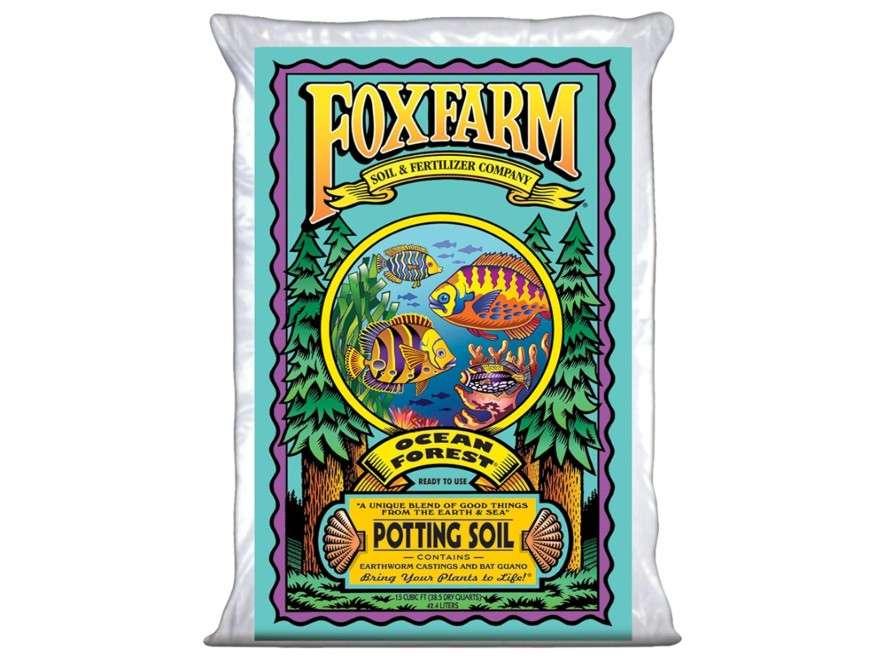 
FoxFarm Ocean Forest Potting Soil, 1.5cu ft - Light, Aerated Texture, Designed for All Container Plants - pH Adjusted for Optimal Nutrient Uptake