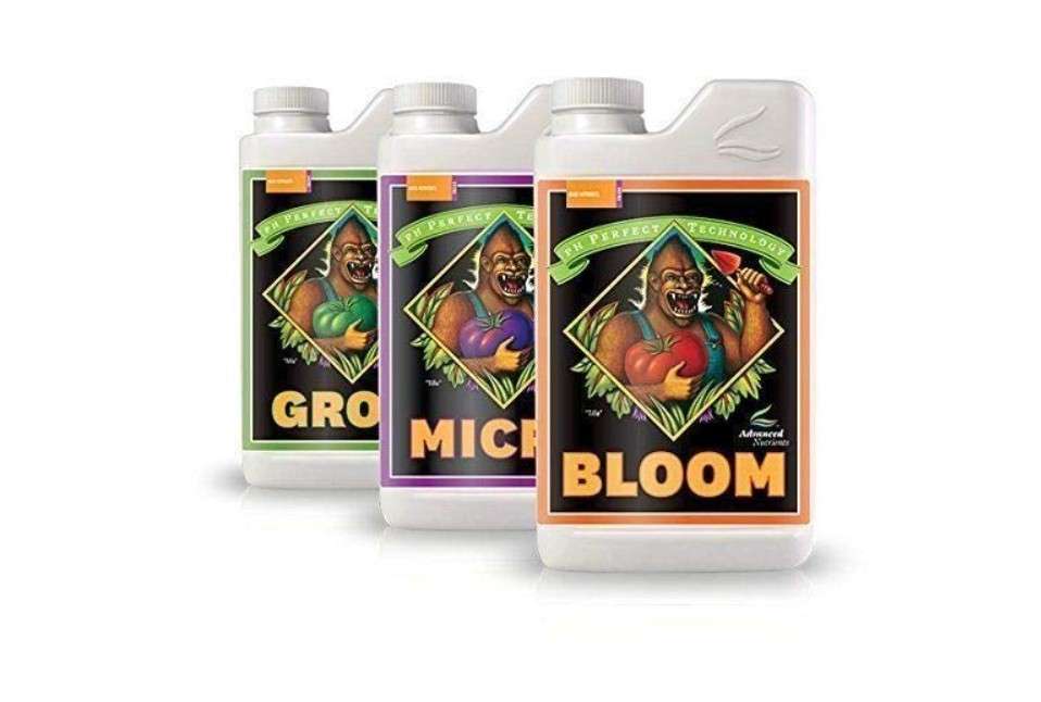 Advanced Nutrients Grow Micro Bloom pH Perfect Bundle Set Combo Base Nutrient 1L