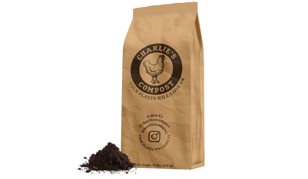 Charlie's Compost - Odor Free Organic Fertilizer for Home Gardens, Raised Beds, Containers, Seed Starting Mix, Natural Soil Amendment with Biochar 