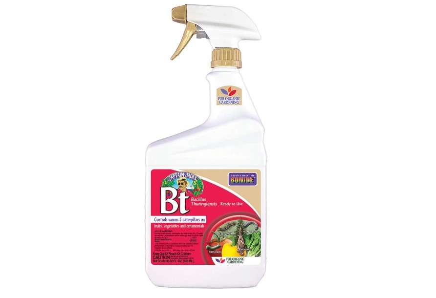  Bonide 8066 Captain Jack's Bacillus Thuringiensis BT Organic Worm & Caterpillar Control, 32 oz. Ready-to-Us - Quantity