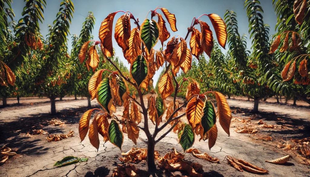 Cherry Tree Leaf Scorching
