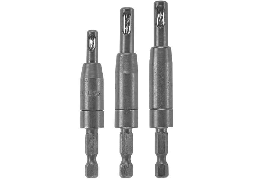 
Bosch CC2430 Clic-Change 1/4 in. Self-Centering Drill Bit Assortment (3-Piece)