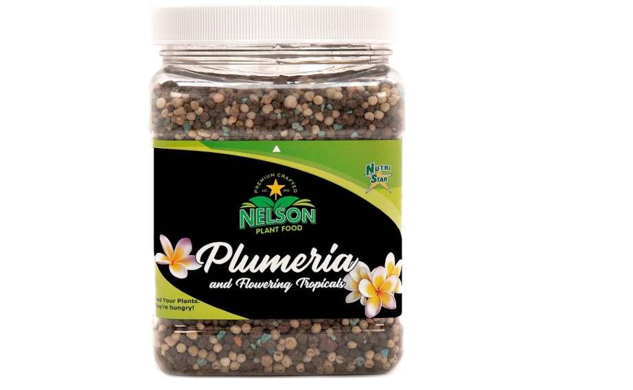 
Nelson Plumeria Plant and All Flowering Tropicals Food Ferns Orchids Lilys In Ground Container Patio Grown Granular Fertilizer NutriStar 5-30-5 (2 lb)