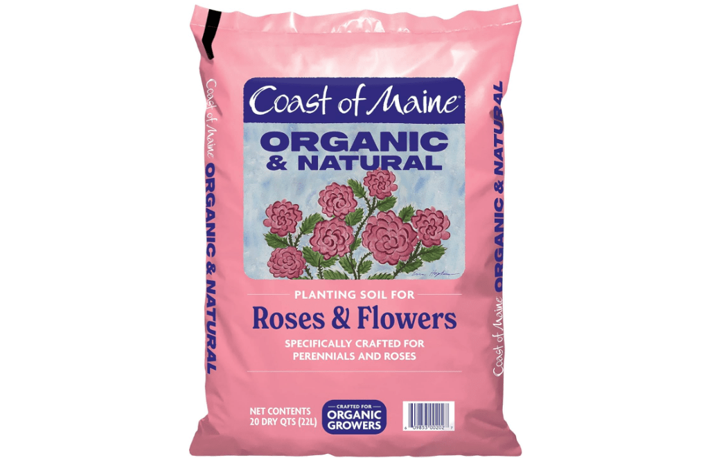 Coast of Maine Organic & Natural Planting Soil for Roses & Flowers