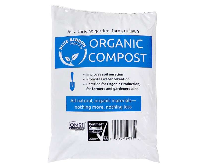 
Ribbon Organics OMRI Certified Organic Compost Size: 7.9 Gallons, 32-35 Pound Bag