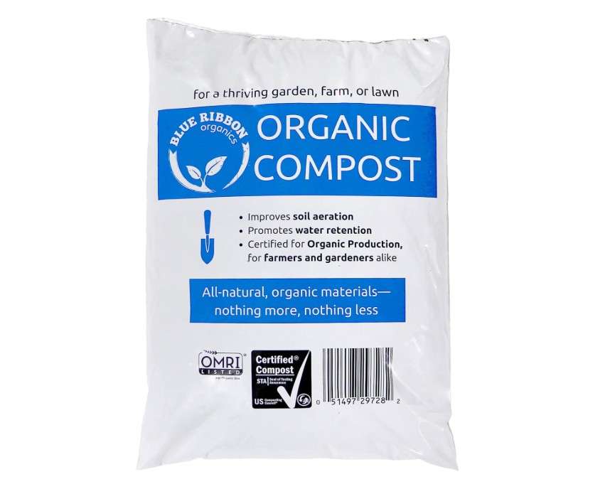 
Ribbon Organics OMRI Certified Organic Compost Size: 7.9 Gallons, 32-35 Pound Bag