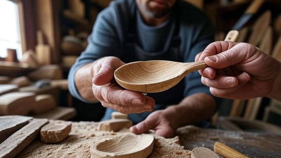 best wood for carving wooden spoons