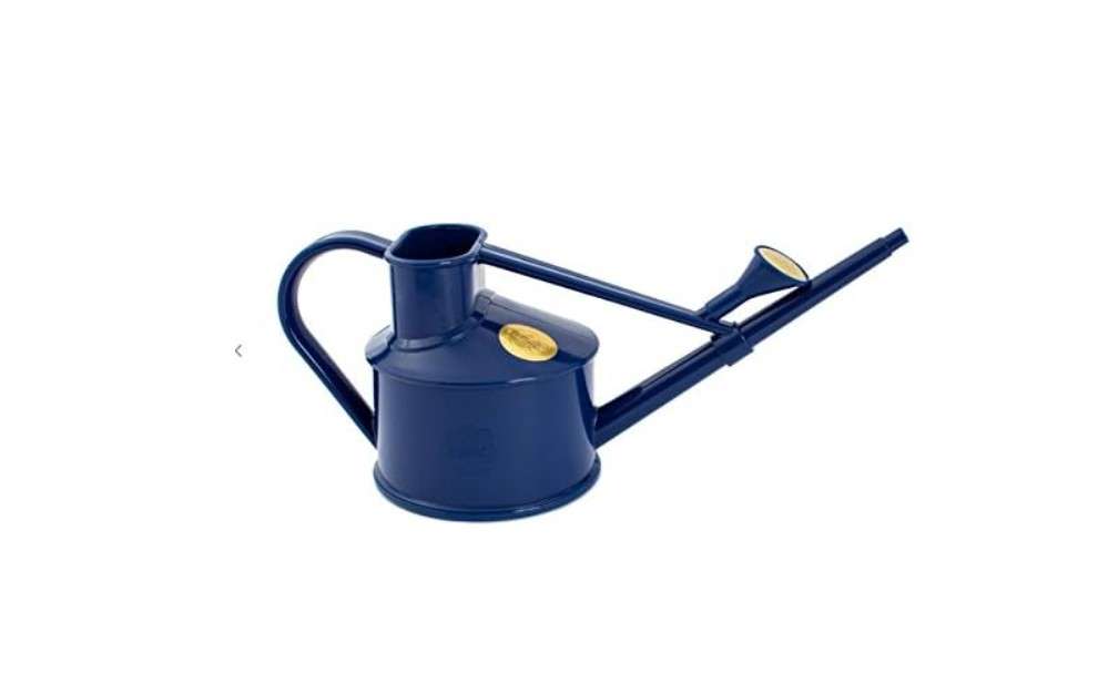 
Haws Handy Indoor House Plant Plastic Watering Can Fine Spray Rose 0.7L - Blue